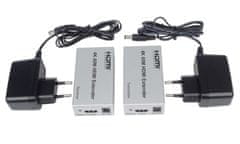 Aten Podaljševalnik PremiumCord 4K HDMI do 60 m z enim kablom Cat5e/Cat6