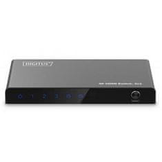 Digitus 3x1 stikalo HDMI, 4K/60Hz HDCP 2.2
