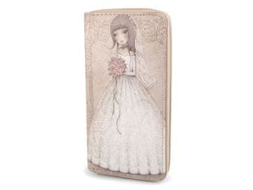 Ženska denarnica 10x19 cm - ecru