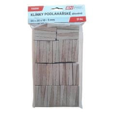 Enpro Leseni ključi za ploščice, 55 x 20 x 10 - 5 mm, 51 kosov