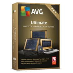 AVG Ultimate 2025, 5 PC, 1 leto, ESD licenca (kartica)