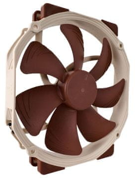 Noctua Računalniški ventilator Noctua NOC-NF-A15-PWM, 14 cm, bež in rjav, 1 kos, 1200 RPM, 115.5 m³/h, tih delovanje.