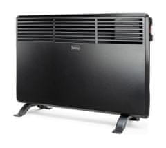 Black+Decker Wall-montiran električni konvektor Black+Decker BXCSH1200E s LCD zaslonom, IPX4, 1200W, odporen proti vlagi