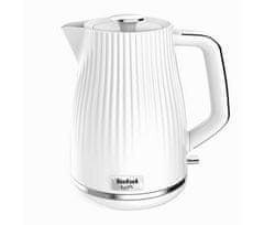 Tefal Kotel Tefal KO250130, 1,7 L, 2400 W, bel, s skritim grelnim elementom, avtomatsko izklop, ergonomski oprijem