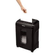 Fellowes Mikro-rezač papirja Fellowes Powershred 10M - črn, varnostni nivo P-5, 19L koš za papir, avtonomija 10 minut