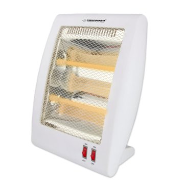 Esperanza Električni quartz grelnik Esperanza EHH010, 400W/800W, bel, zaščita pred pregrevanjem, primeren za notranjo uporabo