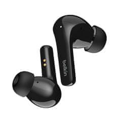 Belkin Belkin SOUNDFORM Flow Brezžični slušalke v ušesa za klice/muziko, USB Type-C, Bluetooth, črne, IPX5, z vodoodporno zaščito