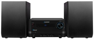 Blaupunkt Mikro stolpni zvočnik z Bluetooth MS14BT - črn, CD predvajalnik, 15W, z daljinskim upravljalnikom in USB predvajanjem