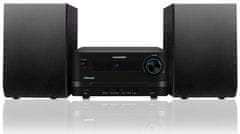 Blaupunkt Mikro stolpni zvočnik z Bluetooth MS14BT - črn, CD predvajalnik, 15W, z daljinskim upravljalnikom in USB predvajanjem
