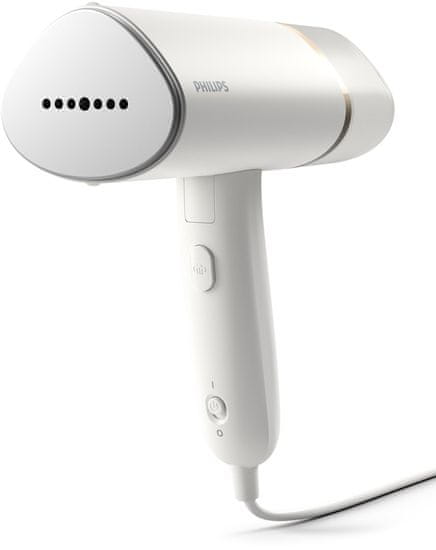 Philips Ročni Steamer Philips 3000 STH3020/10, 1000 W, 20 g/min, primeren za vse tkanine, velikost 230x134x124 mm, beli