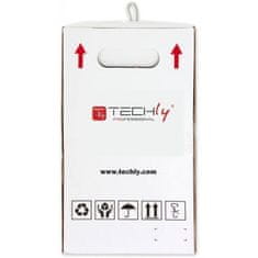 Techly Techly F/UTP Hank Kabel Cat.5E CCA 305m Trdi Zunanji Črni ITP8-RIS-0305LO, CE, RoHS, 1000 Mbit/s, PVC