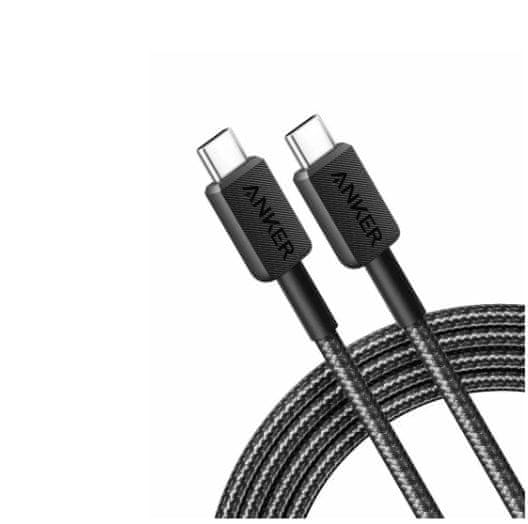 Anker Anker A81D5H11 USB kabel 0,9 m USB C, črn, moški-moški, hitra dostava 24h