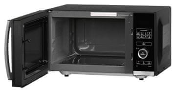 Sharp Mikrovalovna pečica Sharp YC-QS254AE-B, 25 L, 900 W, črna in nerjavna jeklena, s samodejnimi programi kuhanja