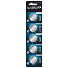 everActive Mini lithium baterije everActive CR2430, 5 kosov - zanesljiva moč za vaše naprave