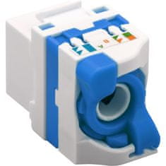 Techly Techly CAT 6a RJ45 Vtičnica UTP brez zaščitne ohišja, bela, 30.7 mm, 24 ur dostave, RoHS skladna