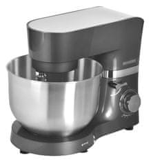 slomart HEINRICH "S HKM 6278" procesor hrane s kapaciteto 6,5 l, siva, 1300 W, 10 hitrosti, enostavno čiščenje