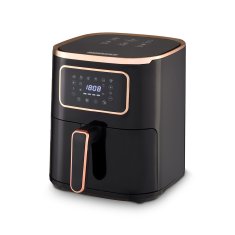 slomart Heinrich’s HFR 8216 Brezmaščobna friteza, 5.0 l, 1450 W, črna, s 6 programi in LED zaslončkom