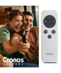 slomart Cronos Synthelith Pro CRP-770TWP 770W infra rdeč grelnik z WiFi in daljinskim upravljalnikom za notranjo uporabo