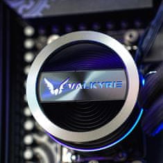 slomart Valkyrie Dragonfang 360 ARGB vodno hlajenje - črno, vse-v-enem, 3 ventilatorji, optimalna zmogljivost za procesorje