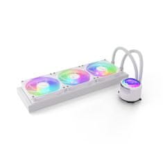 slomart Valkyrie VK-AIOJR360W bela tekoča hladilna enota za procesor, 3 ventilatorji, optimalna moč hlajenja