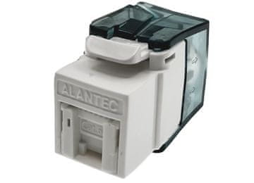slomart AAN MB003-1 RJ45 ženski konektor, zelena/bela