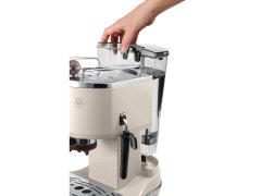 slomart De'Longhi Icona Vintage ECOV 311.BG polavtomatska espresso naprava 1,4 L, 15 bar, bež, 2 skodelici, za kavo v mletju