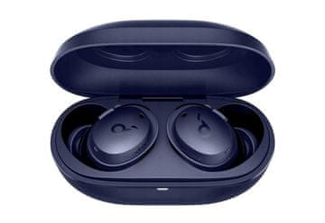 slomart Soundcore Dot 3i v2 brezžične slušalke, modre, aktivno zmanjševanje hrupa, 36 ur predvajanja, TWS, Bluetooth 5.2