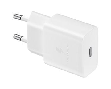 slomart Samsung EP-T1510NWEGEU univerzalni hitri polnilec za mobilne naprave, bele barve, notranji AC adapter, 15W