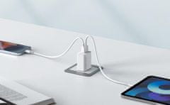 slomart Anker 312 20W polnilnik z 1x USB-A in 1x USB-C, bel, hitro polnjenje Power Delivery 3.0, univerzalni notranji polnilec
