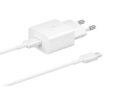 slomart Samsung EP-T1510XWEGEU univerzalni hitri polnilec za mobilne naprave, bel, AC, 1 m kabl, notranja uporaba