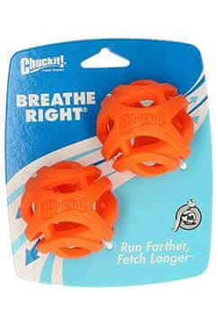 Pasja igrača Chuckit Breathe Right Fetch Ball Medium 2pcs