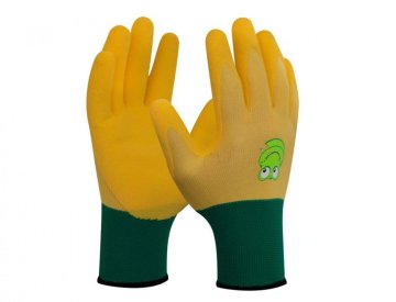 GEBOL Delovne rokavice FROGGY za otroke od 4 do 6 let