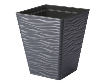 eoshop Pokrov za cvetlični lonec SAHARA plastika mat 39x39x44cm