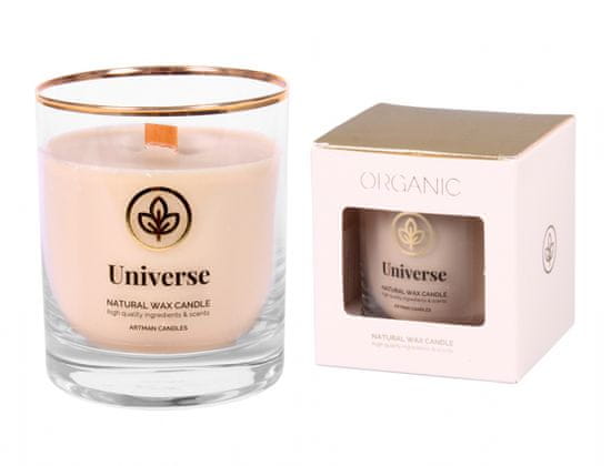 eoshop Sveča v kozarcu VESOLJE dišeče 250g