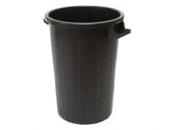 eoshop Zabojnik za smeti črn 75l 44x63cm