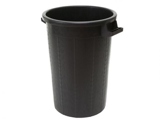 eoshop Zabojnik za smeti črn 75l 44x63cm