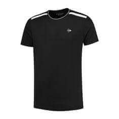 Dunlop Majice črna XXL Club Crew Tee