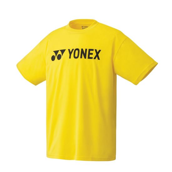 Yonex Majice rumena Club Team Logo Print