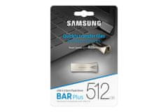 Samsung USB ključek BAR Plus 512GB Champagne Silver (MUF-512BE3/APC)