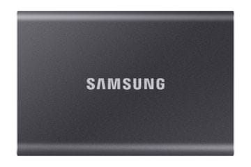 Samsung T7 SSD disk, 4TB, siv (MU-PC4T0T/WW)
