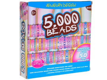 Komplet kroglic 5000 kosov za izdelavo zapestnic