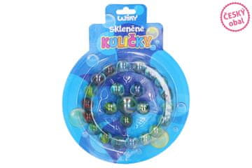 Biseri - barvni 24 kosov - češka embalaža