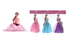 Členkasta lutka v obleki 30 cm v vrečki