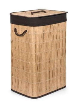 G21 koš za perilo 72 l, dizajn iz ratana z rjavo košaro