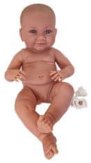 Llorens 738AA NEW BORN DOLL - realistična dojenčkova lutka z vinilnim telesom - 40 cm
