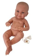 Llorens 738AA NEW BORN DOLL - realistična dojenčkova lutka z vinilnim telesom - 40 cm