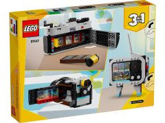 LEGO LEGO Creator 3 v 1 31147 Retro Kamera - Kreativni gradnik za otroke od 8 let dalje, 261 elementov.