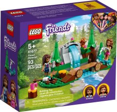 LEGO LEGO FRIENDS 41677 - Vodopad v gozdu, 93 kosov, za otroke od 5 let, z 2 minifigurama, vključuje navodila.