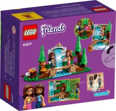 LEGO LEGO FRIENDS 41677 - Vodopad v gozdu, 93 kosov, za otroke od 5 let, z 2 minifigurama, vključuje navodila.