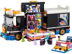 LEGO LEGO FRIENDS 42619 Avtobus turističnih zvezd - glasbena turneja, 845 delov, 4 minifigurice, priporočena starost 8+ leti